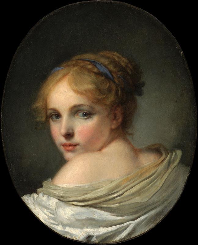 A Head of  Girl, 18th century