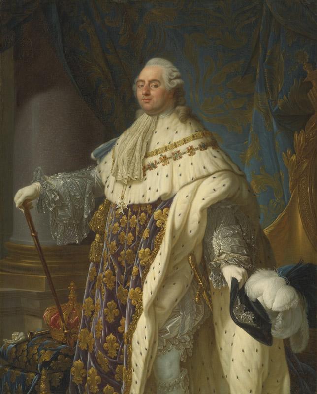 ANTOINE-FRANCOIS CALLET-PORTRAIT OF KING LOUIS XVI