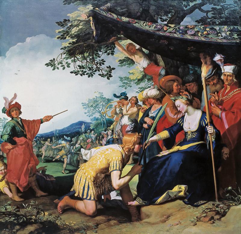 Abraham Bloemaert - Theagenes Receiving the Palm of Honour from Chariclea
