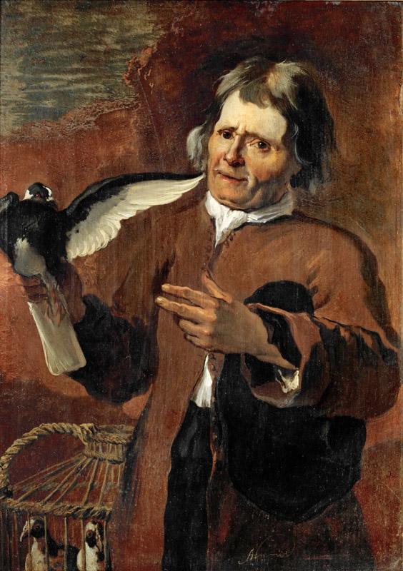 Abraham Hondius (c. 1625-1691) -- The Pigeon-Seller