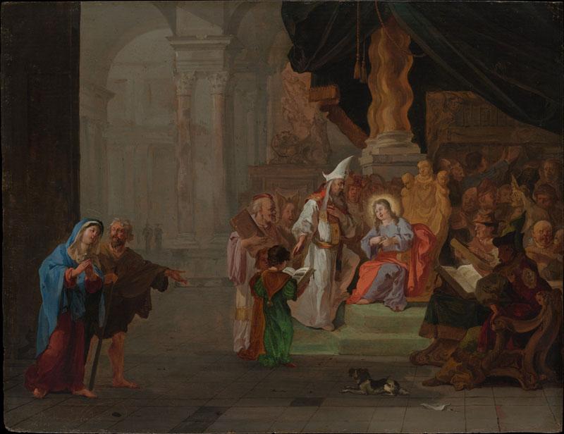 Abraham Hondius--Christ among the Doctors