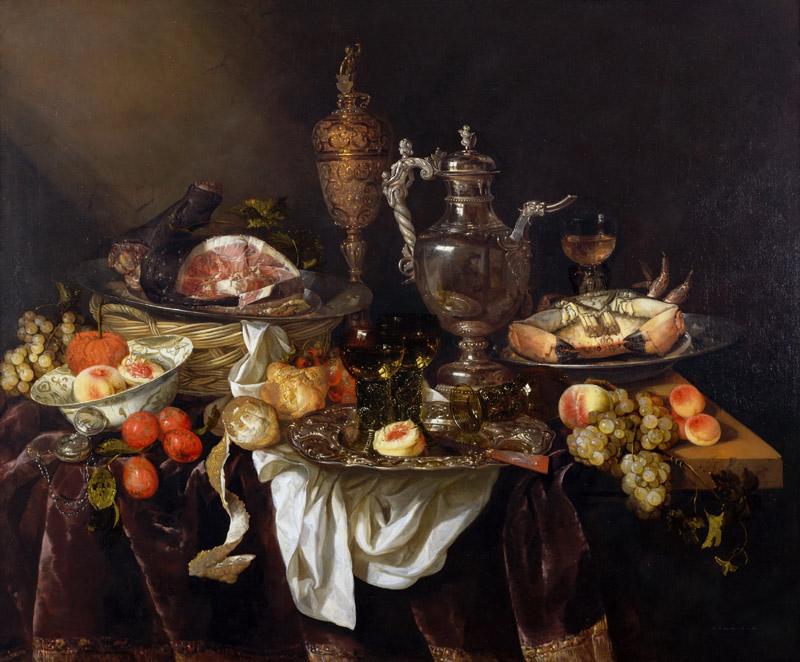 Abraham van Beyeren - Banquet Still Life
