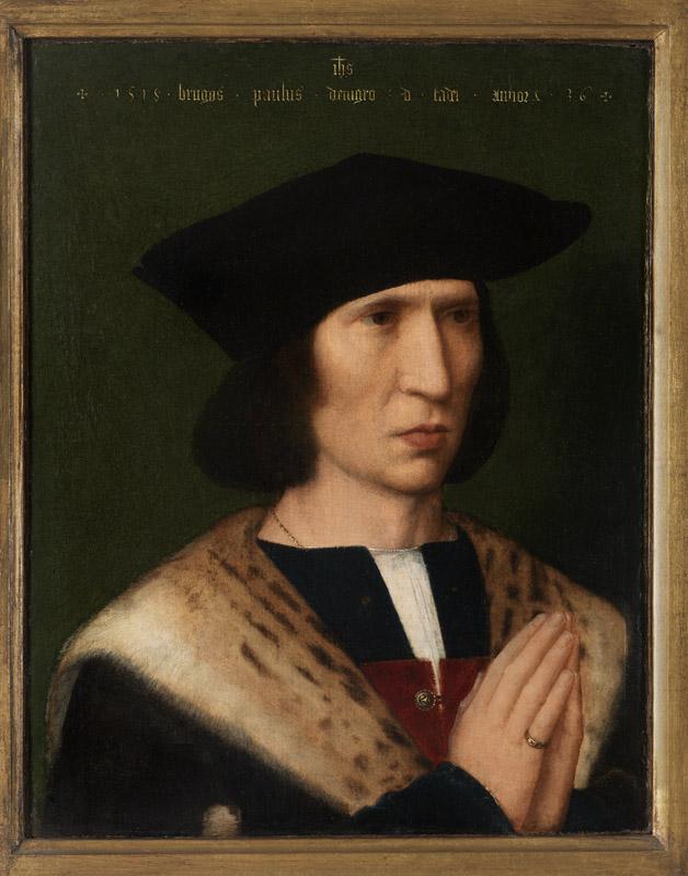 Adriaan Isenbrant - Portrait of Paulus de Nigro
