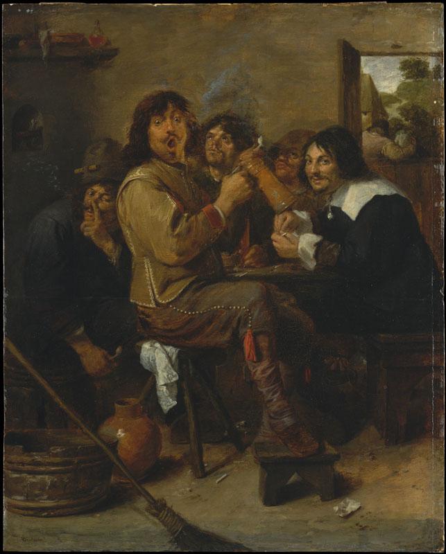 Adriaen Brouwer--The Smokers