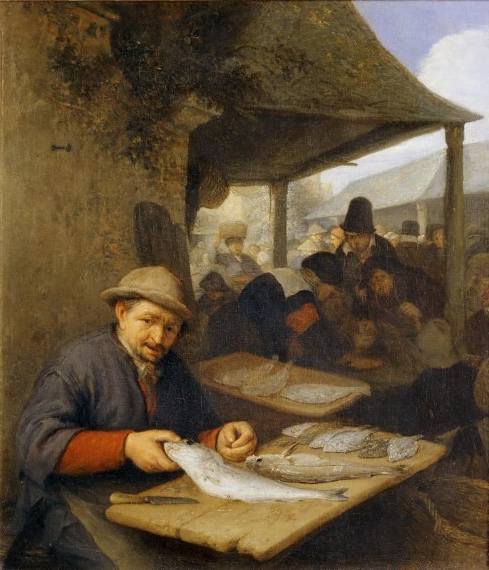 Adriaen van Ostade -- The Fish Market