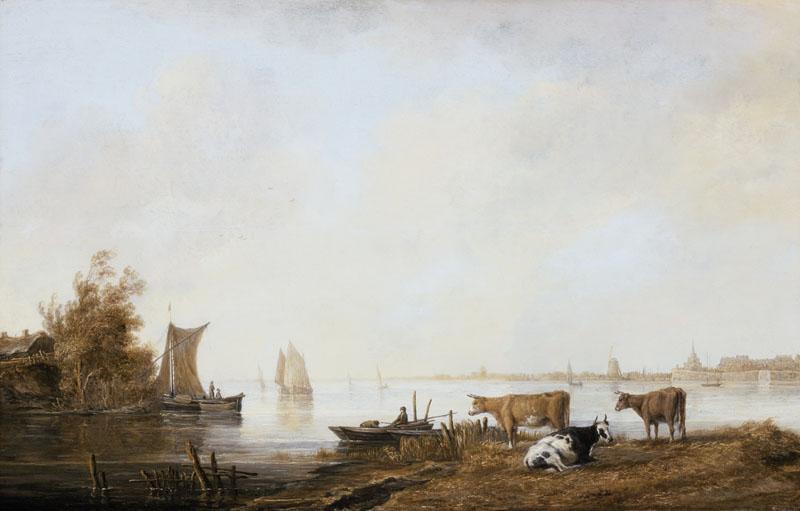 Aelbert Cuyp - View of the Maas near Dordrecht