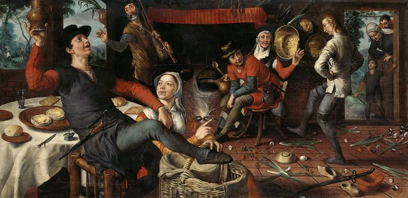 Aertsen, Pieter -- De eierdans, 1552