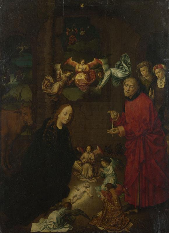 After Hugo van der Goes - The Nativity, at Night