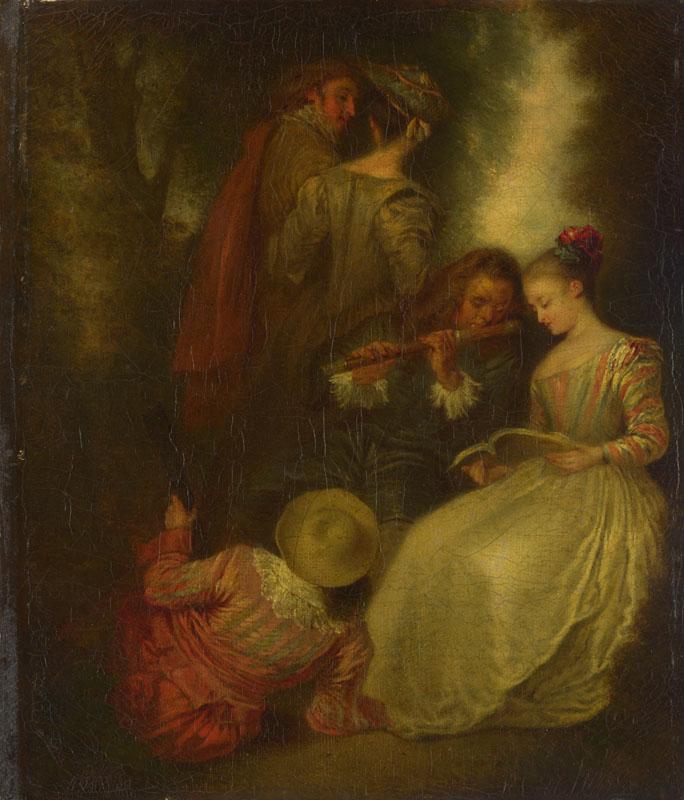 After Jean-Antoine Watteau - Perfect Harmony