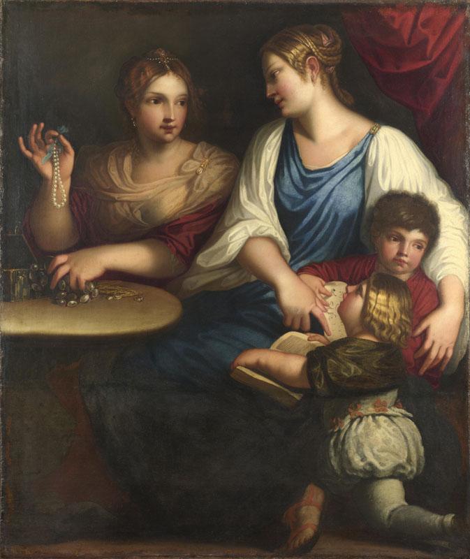 After Padovanino - Cornelia and her Sons