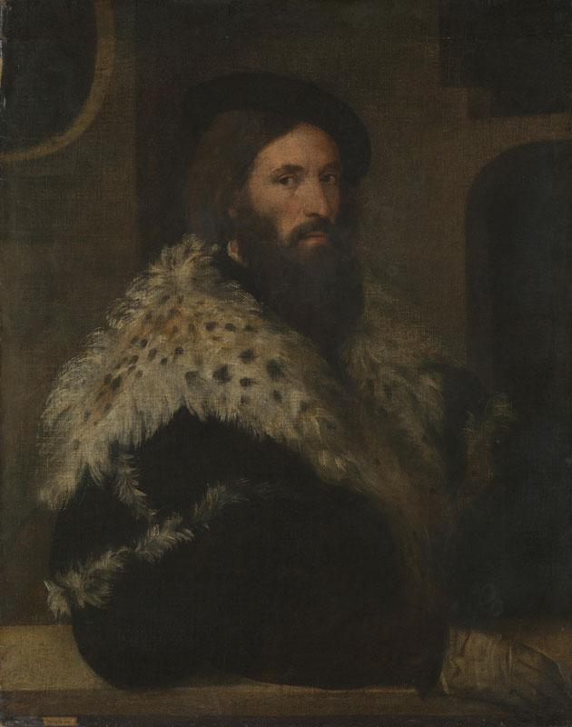 After Titian - Portrait of a Man (Girolamo Fracastoro)