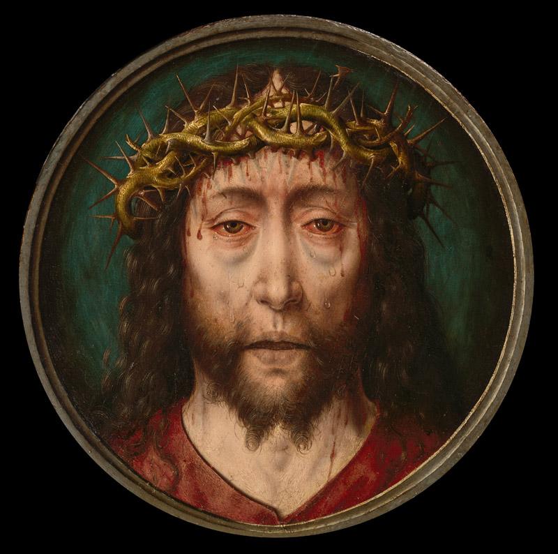 Albert Bouts - Head of Christ, ca. 1510
