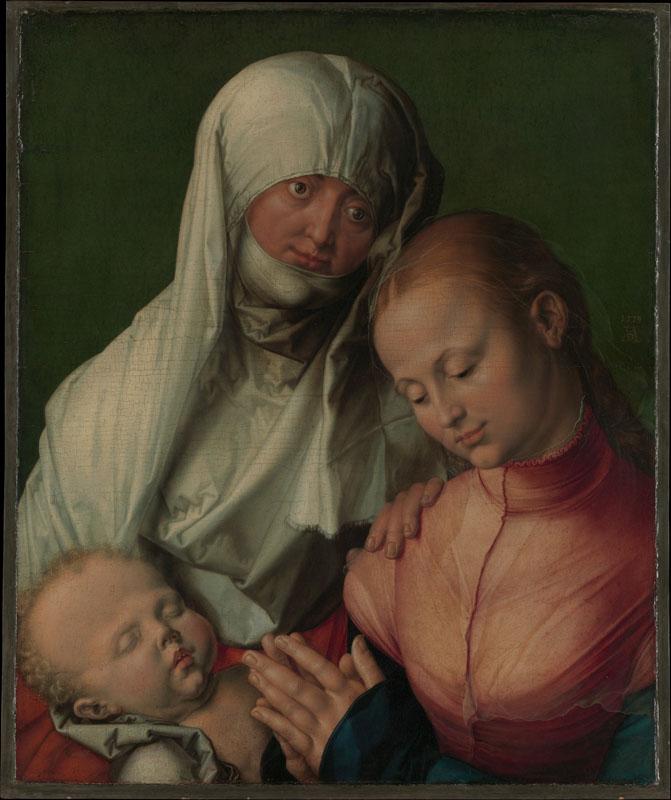 Albrecht Durer--Virgin and Child with Saint Anne