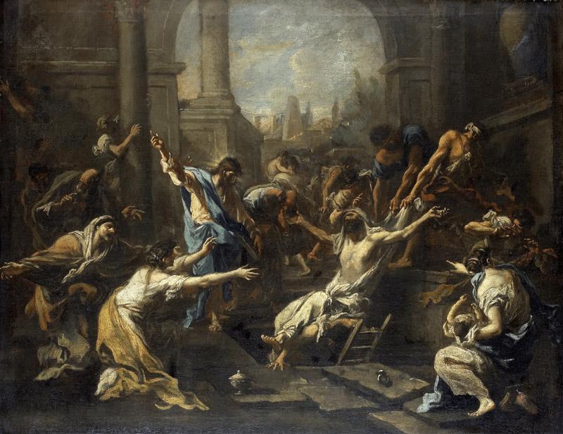 Alessandro Magnasco - The Raising of Lazarus