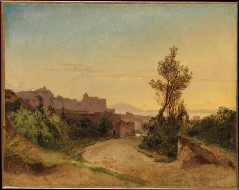 Alexandre Calame--Pozzuoli and the Bay of Naples