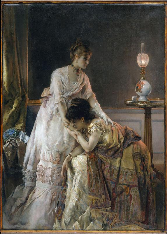 Alfred Stevens--After the Ball