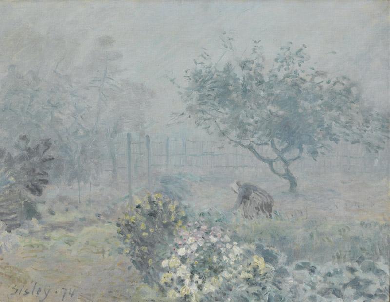 Alfred Sisley - Fog, Voisins