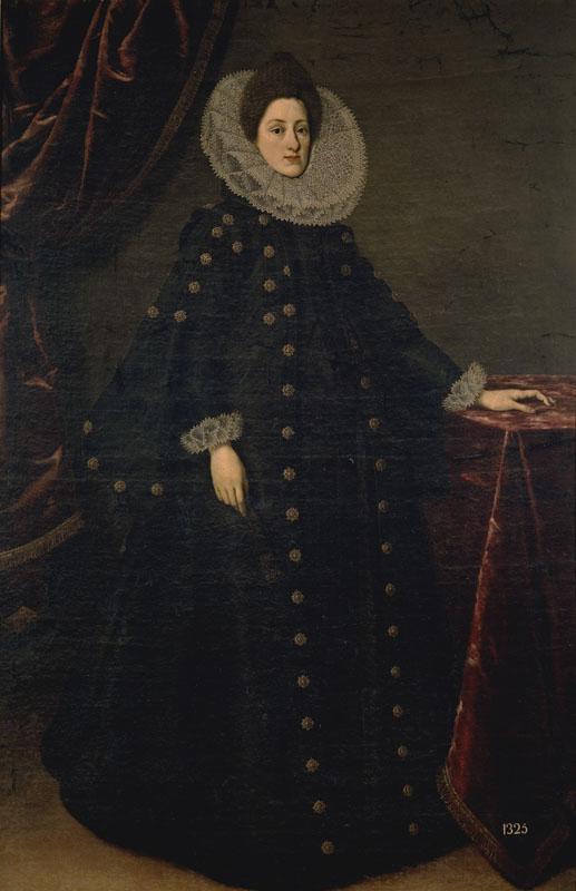 Allori, Cristofano-Cristina de Lorena, gran duquesa de Toscana-218 cm x 140 cm