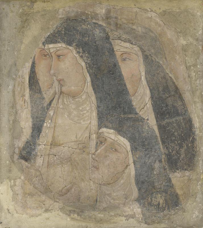 Ambrogio Lorenzetti - A Group of Poor Clares