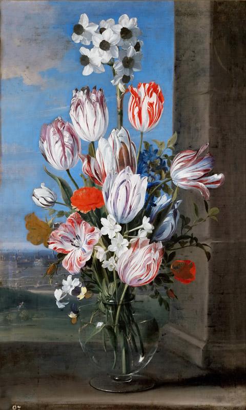 Ambrosius Bosschaert the Younger (1609-1645) -- Still Life with Tulips