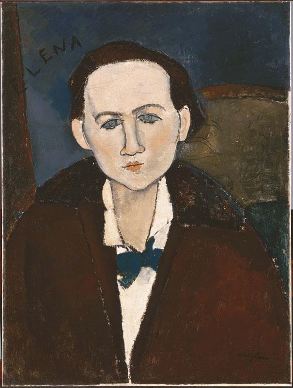 Amedeo Modigliani (1884-1920)-Elena Povolozky