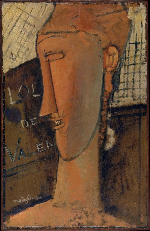 Amedeo Modigliani--Lola de Valence