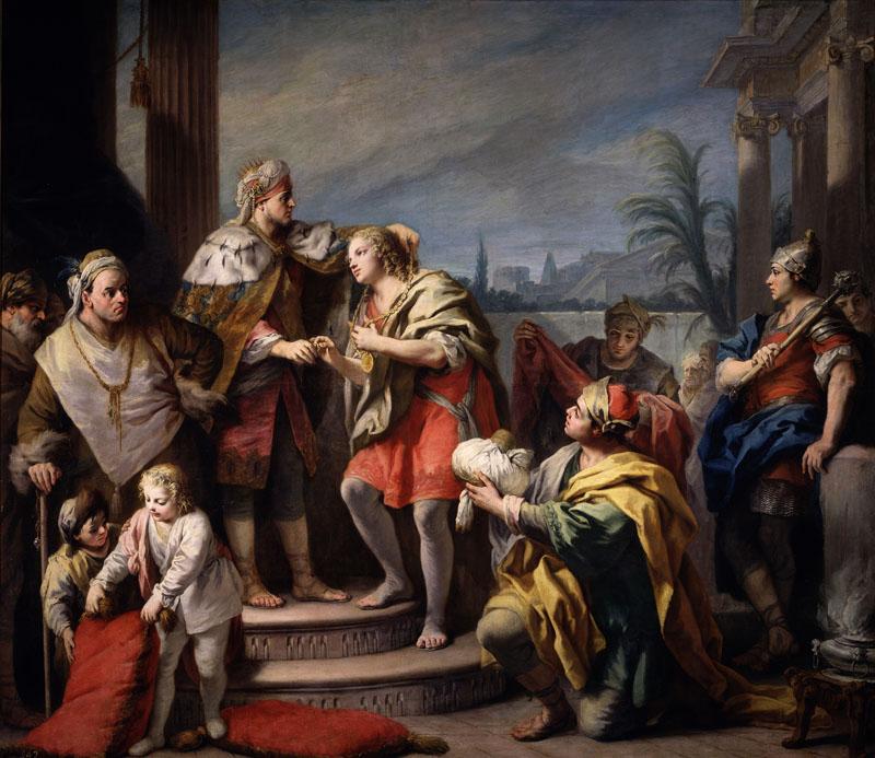 Amigoni, Jacopo-Jose en el palacio del Faraon-283 cm x 325 cm