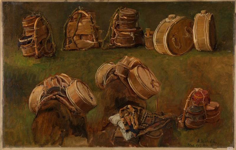 Anders Askevold - Study of Pack Saddles and other Objects