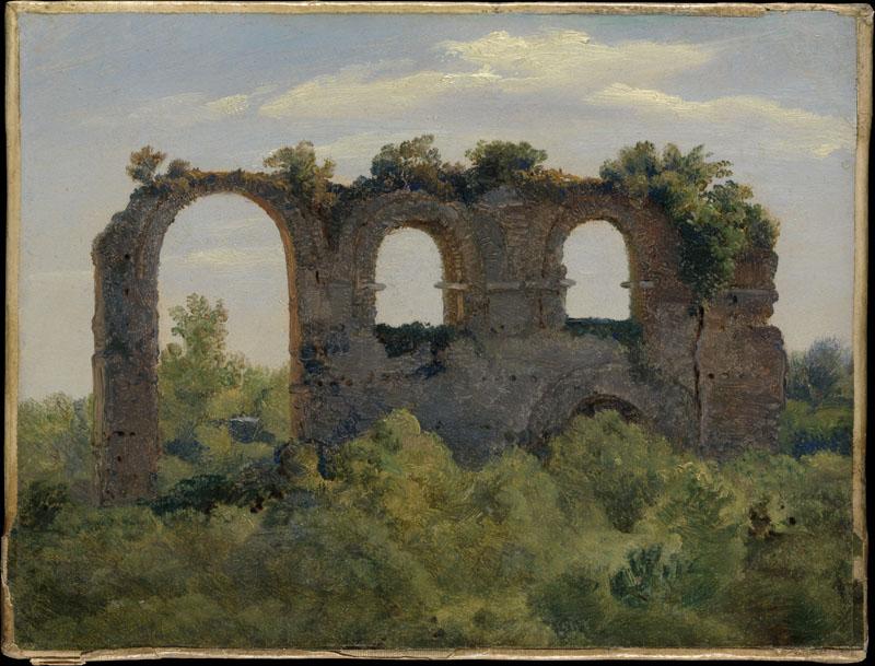 Andre Giroux--A Section of the Claudian Aqueduct, Rome