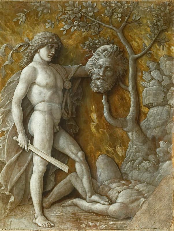 Andrea Mantegna -- David with the head of Goliath
