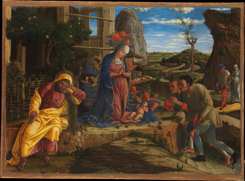 Andrea Mantegna--The Adoration of the Shepherds
