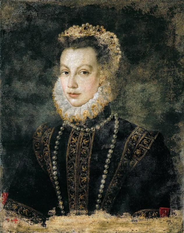 Anguissola,Sofonisba -- Isabella of Valois (1545-1568)