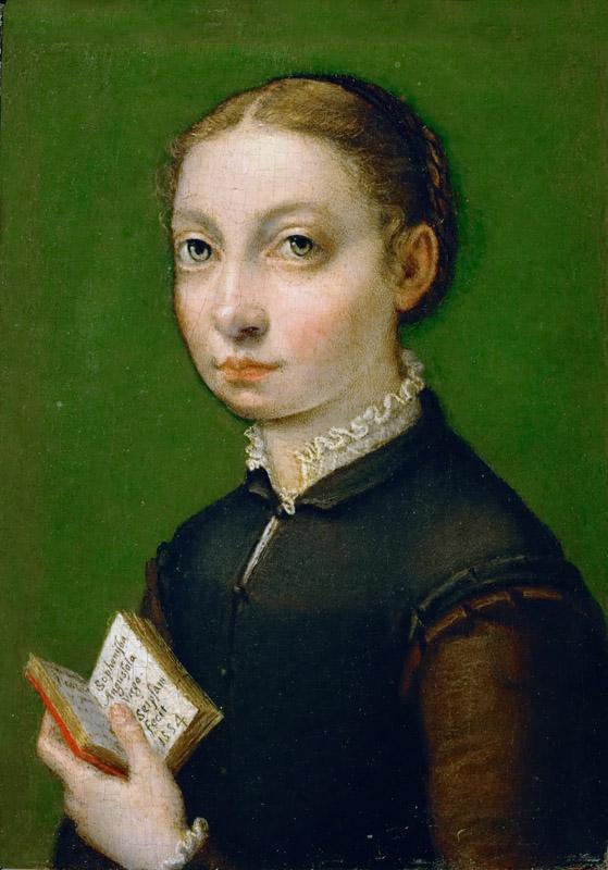Anguissola,Sofonisba -- Self-portrait