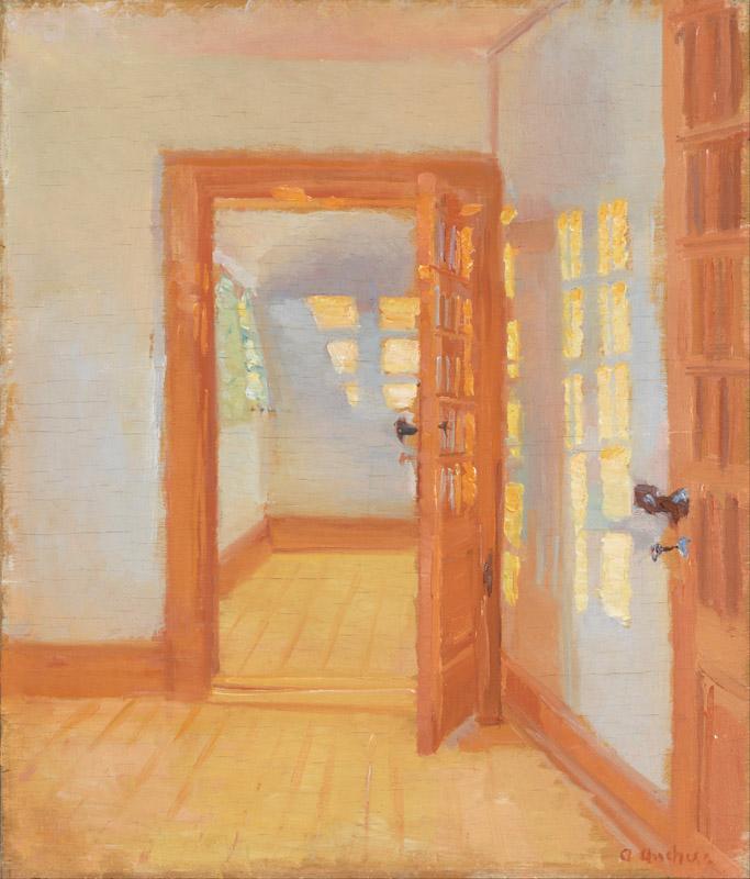 Anna Ancher- Interior Brondum annex