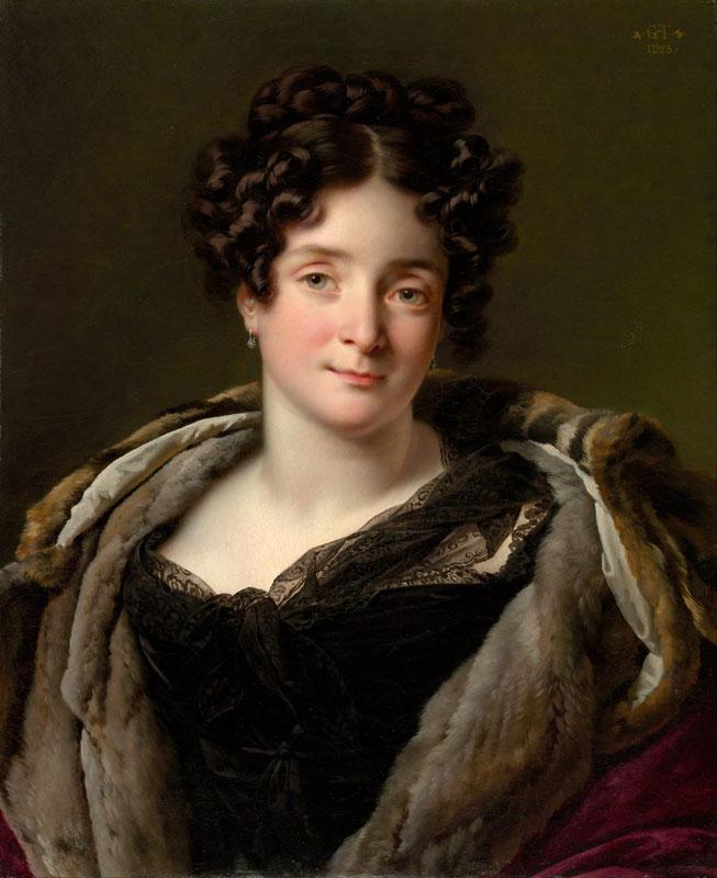 Anne Louis Girodet-Trioson--Madame Jacques-Louis-etienne Reizet