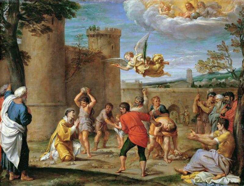 Annibale Carracci (1560-1609) -- Stoning of Saint Stephen (2)