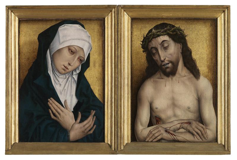 Anonieme Meester - Mater Dolorosa and Man of Sorrows