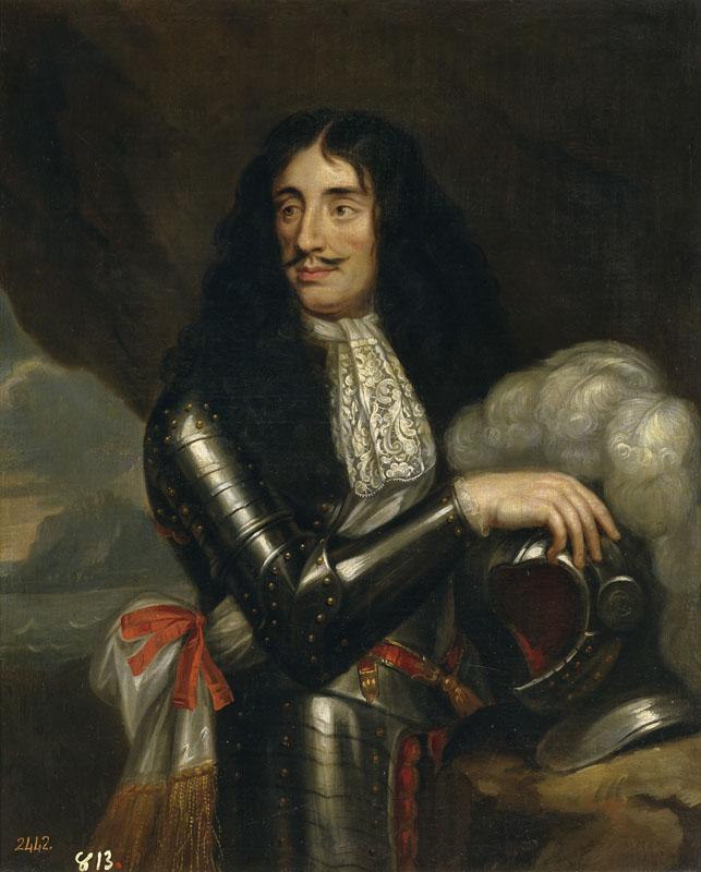 Anonimo-Carlos II de Inglaterra-105 cm x 86 cm