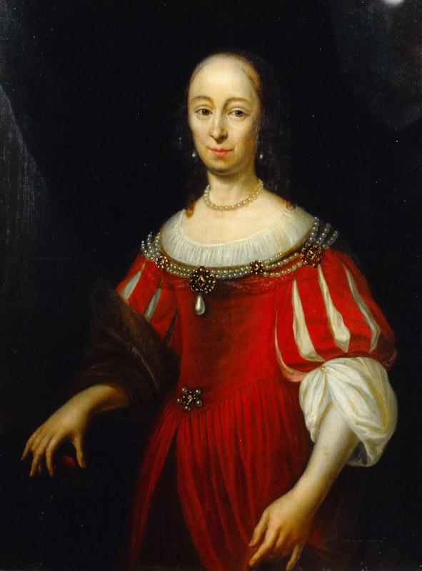 Anonymous - Portrait of Maria de Witt (1620-1681)