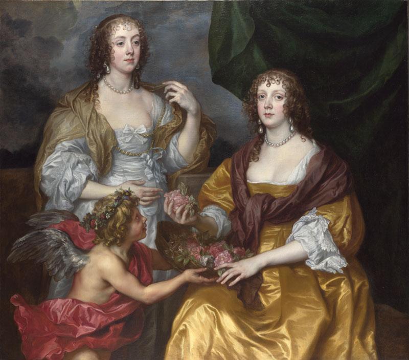 Anthony van Dyck - Lady Elizabeth Thimbelby and her Sister