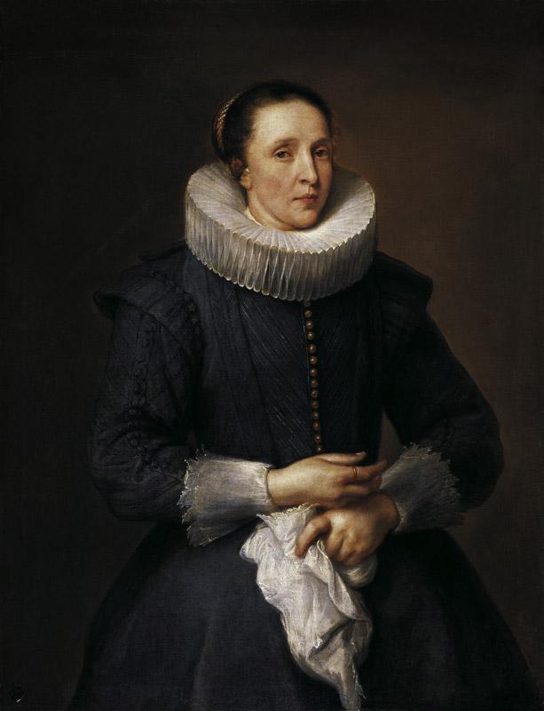 Anthony van Dyck - Portrait of a Woman, c. 1618