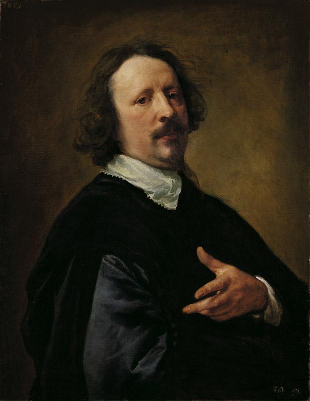 Anthony van Dyck - Portrait of the Painter Caspar de Crayer