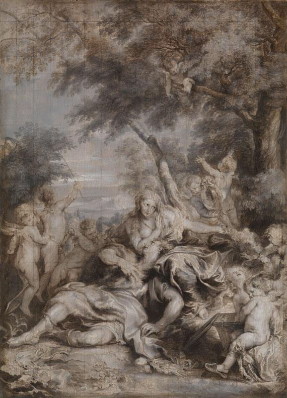 Anthony van Dyck - Rinaldo conquered by Love for Armida