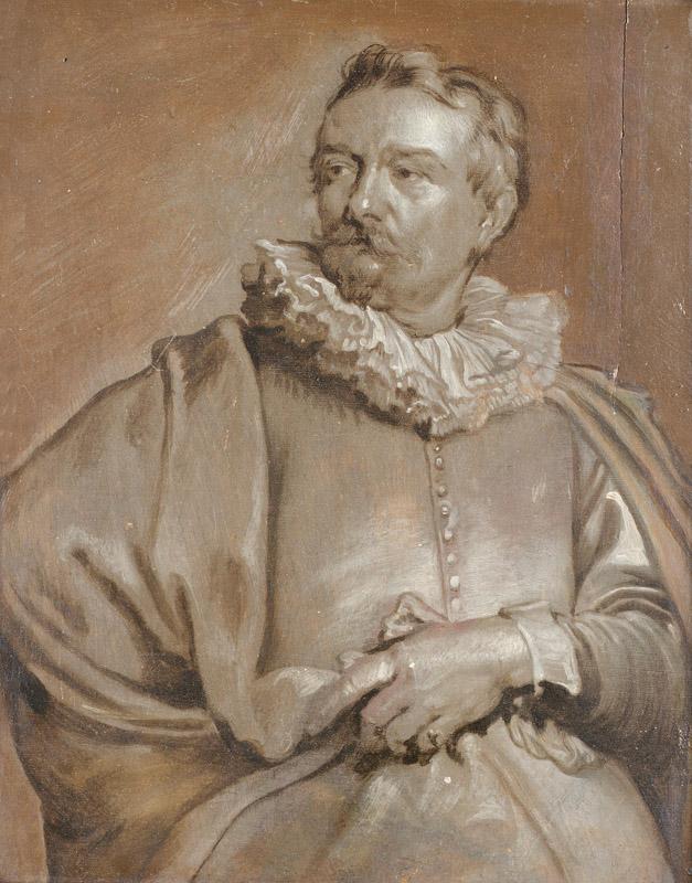 Anthony van Dyck-Portrait of Adriaen Stalbemt