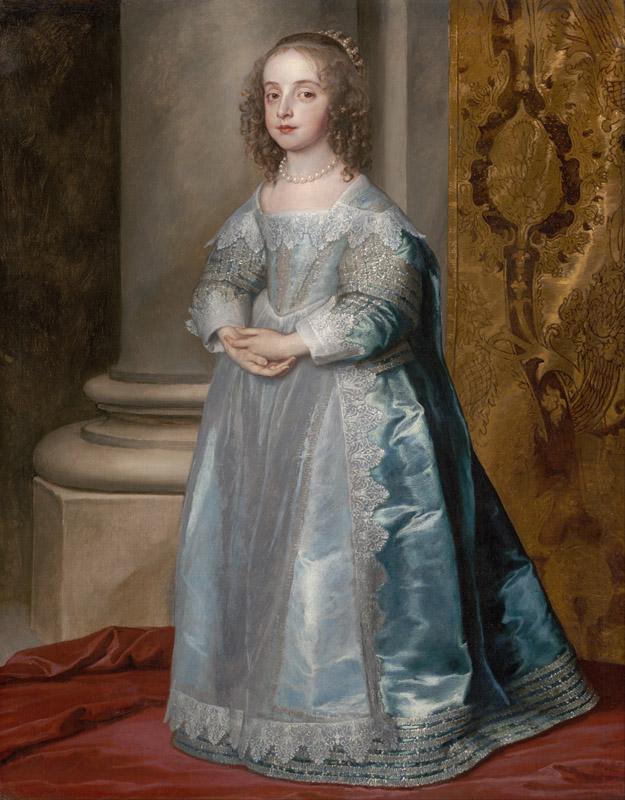 Anthony van Dyck - Princess Mary, Daughter of Charles I
