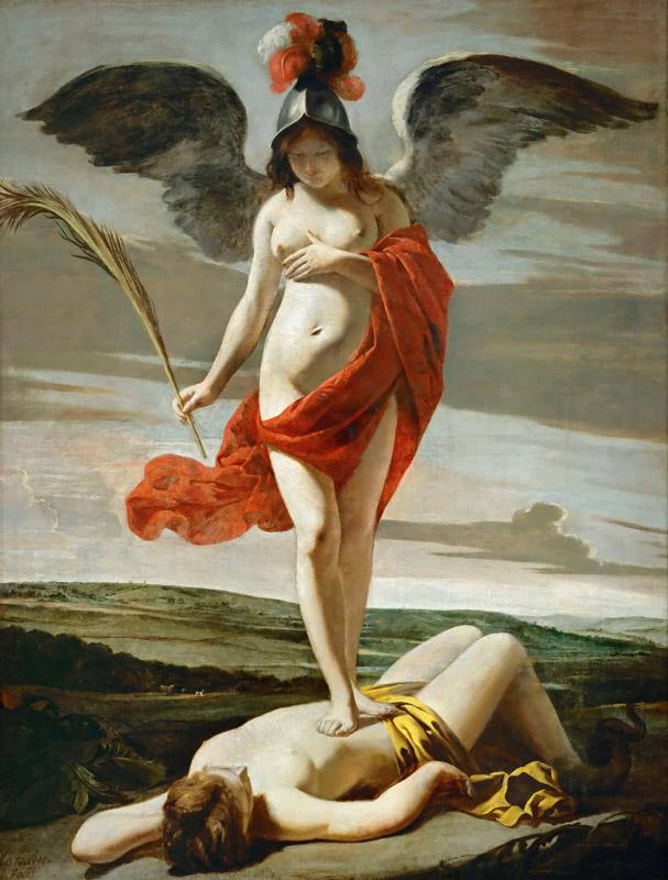 Antoine Le Nain (c. 1588-1648), Louis Le Nain (c. 1593-1648) or Mathieu Le Nain (1607-1677) -- Allegory of Victory
