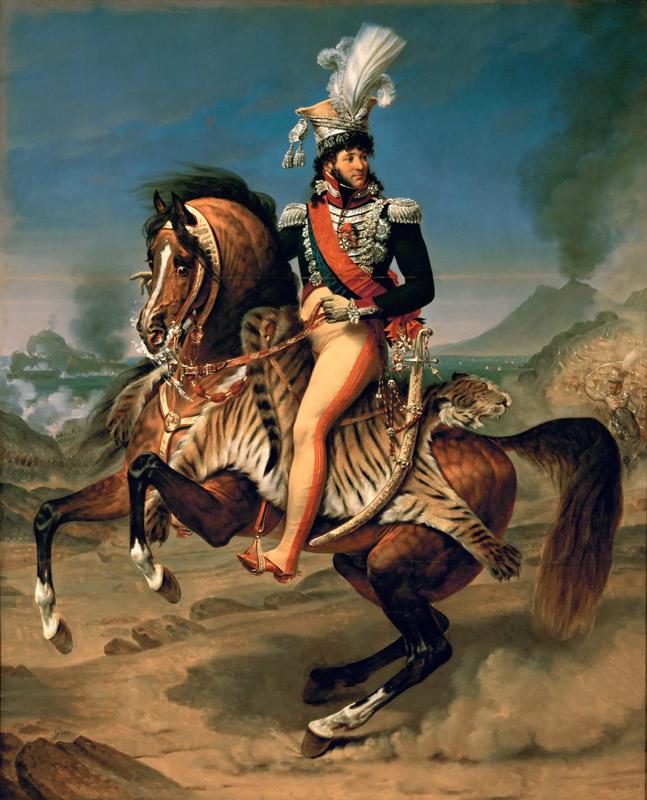 Antoine-Jean Gros (1771-1835) -- Joachim Murat, King of Naples, Marshall of France, on Horseback