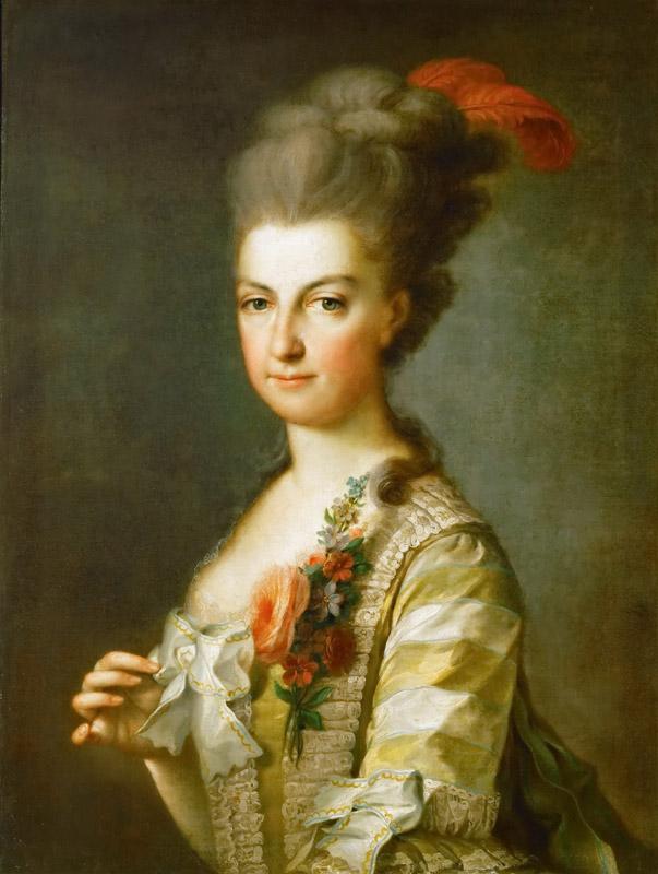 Anton Graff (1736-1813) -- Archduchess Marie-Christine