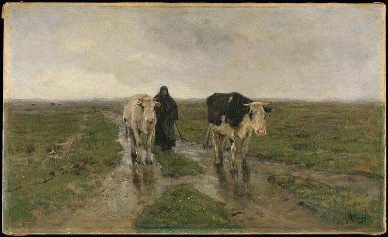 Anton Mauve--Changing Pasture