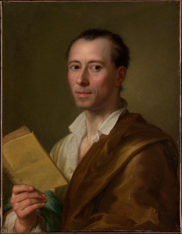 Anton Raphael Mengs--Johann Joachim Winckelmann (1717-1768)